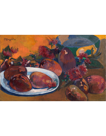 Reprodukcje obrazów Paul Gauguin Stil life with Mangos