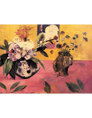 Reprodukcje obrazów Paul Gauguin Still Life with Japanese prints