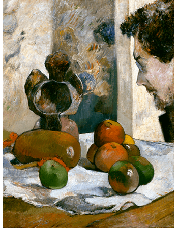 Reprodukcje obrazów Paul Gauguin Still Life with Profile of Laval