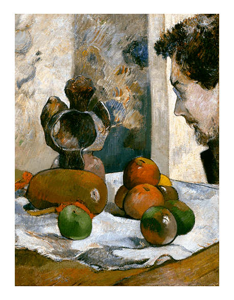 Reprodukcje obrazów Paul Gauguin Still Life with Profile of Laval