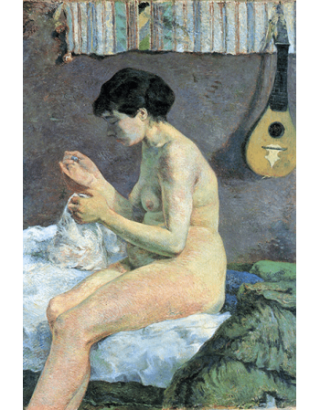 Reprodukcje obrazów Paul Gauguin Study of a Nude