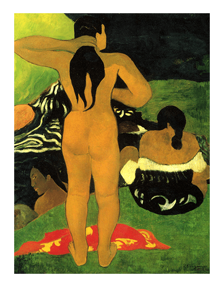 Reprodukcje obrazów Paul Gauguin Tahitian Women on the Beach