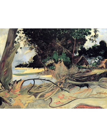 Reprodukcje obrazów Paul Gauguin The Hibiscus Tree