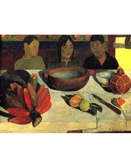 Reprodukcje obrazów Paul Gauguin The Meal
