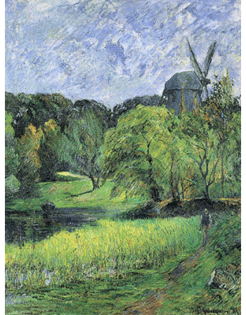 Reprodukcje obrazów Paul Gauguin The Queen's Mill, Ostervold Park