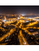 Obraz-na-plotnie-fotoobraz-fedkolor-Lublin-Stare-Miasto-nocą