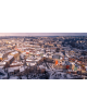 Obraz-na-plotnie-fotoobraz-fedkolor-Lublin - Widok-na-Plac-po-Farze-zima