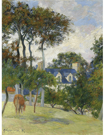 Reprodukcje obrazów Paul Gauguin The White House