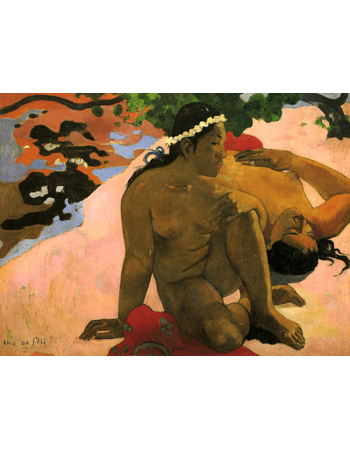 Reprodukcja obrazu Are You Jealous - Paul Gauguin