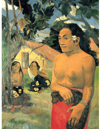 Reprodukcja obrazu Where are you going - Paul Gauguin