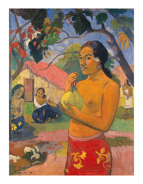 Reprodukcje obrazów Paul Gauguin Where Are You Going, or Woman Holding a Fruit