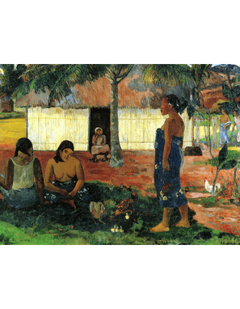 Reprodukcja obrazu Why Are You Angry - Paul Gauguin