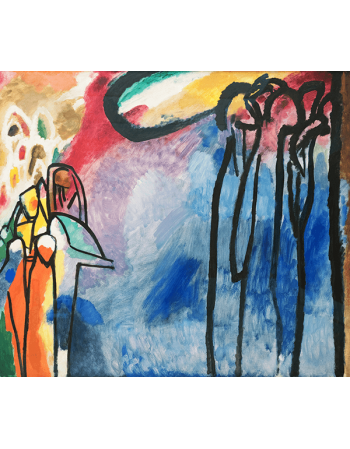 Reprodukcje obrazów Improvisation 19 - Wassily Kandinsky