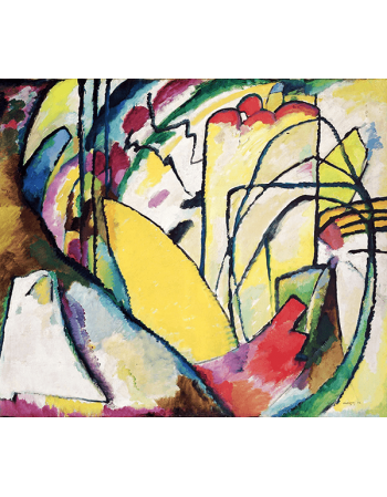Reprodukcje obrazów Improvisation_10 - Wassily Kandinsky