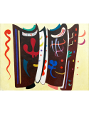 Reprodukcje obrazów Brown supplemented - Wassily Kandinsky