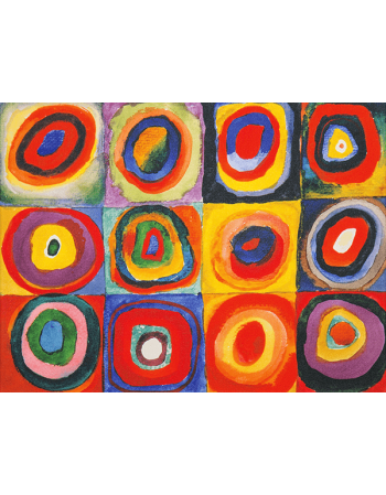 Reprodukcje obrazów Wassily Kandinsky Color Study Quadrate