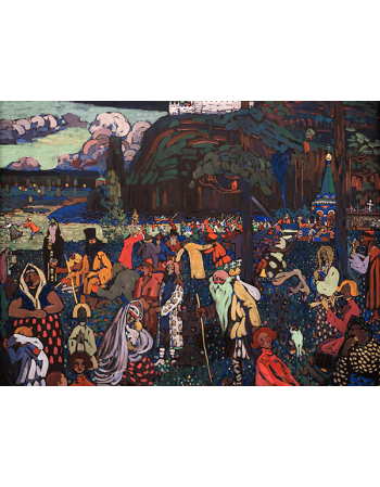 Reprodukcje obrazów Colorful Life - Wassily Kandinsky