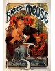 Reprodukcje obrazów Alfons Mucha Beer from the Meuse