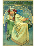 Reprodukcja obrazu Princess Hyazin - Alfons Mucha