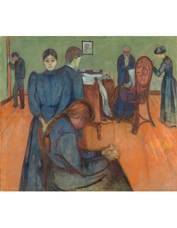 Reprodukcje obrazów Death Sickroom Edvard Munch