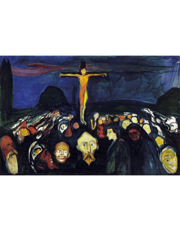 Reprodukcje obrazów Golgotha Edvard Munch