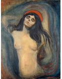 Reprodukcje obrazów Madonna - Edvard Munch