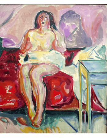 Reprodukcje obrazów Morning Yawn - Edvard Munch