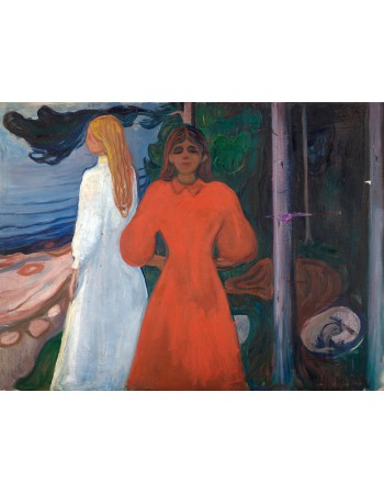Reprodukcje obrazów Red and White - Edvard Munch