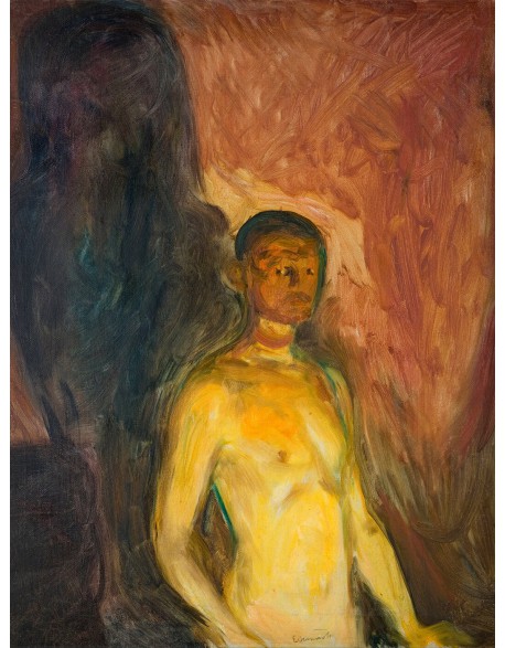 Reprodukcje obrazów Self Portrait in Hell - Edvard Munch