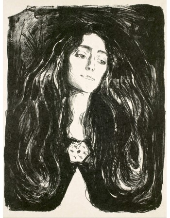 Reprodukcje obrazów The Brooch Eva Mudocci - Edvard Munch