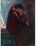 Reprodukcje obrazów The Kiss - Edvard Munch