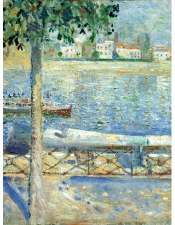 Reprodukcje obrazów The Seine at Saint-Cloud - Edvard Munch
