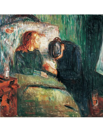 Reprodukcje obrazów The sick child - Edvard Munch