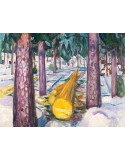 Reprodukcje obrazów The Yellow Log - Edvard Munch