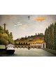 Reprodukcja obrazu View of the Bridge in Sevres and the Hills of Clamart - Henri Rousseau
