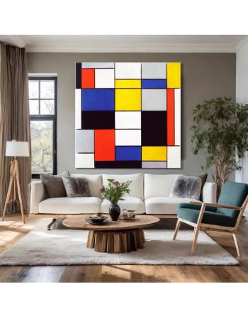 Reprodukcja obrazu Composition A - Piet Mondrian