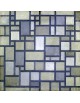 Reprodukcja obrazu Composition in bright colors with gray lines - Piet Mondrian