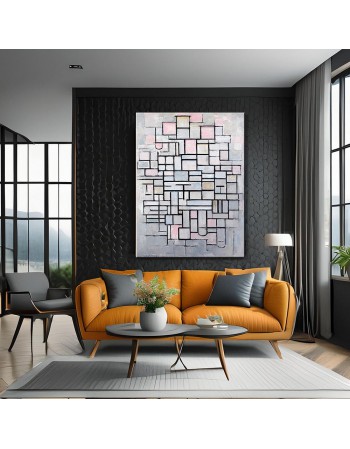Reprodukcja obrazu Composition No IV - Piet Mondrian