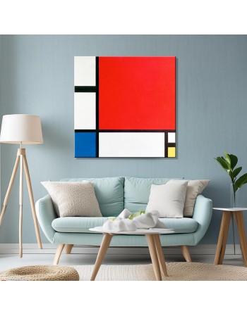 Reprodukcja obrazu Composition with Red, Blue, and Yellow - Piet Mondrian