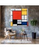 Reprodukcja obrazu Composition with Red, Yellow, Blue, and Black - Piet Mondrian - obraz