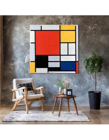 Reprodukcja obrazu Composition with Red, Yellow, Blue, and Black - Piet Mondrian - obraz