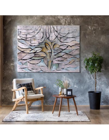 Reprodukcja obrazu The Flowering Apple Tree - Piet Mondrian - obraz