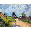 Reprodukcje obrazów Chemin montant - Alfred Sisley