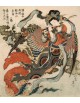 Reprodukcja obrazu Mystical Bird - Katsushika Hokusai - obraz