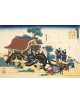 Reprodukcja obrazu Poem by Kanke - Katsushika Hokusai - obraz