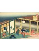 Reprodukcja obrazu Poem by Sanjo-in, from the series One Hundred Poems Explained by the Nurse - Katsushika Hokusai - obraz