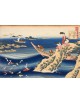 Reprodukcja obrazu Sangi Takamura, from One Hundred Poems by One Hundred - Katsushika Hokusai - obraz