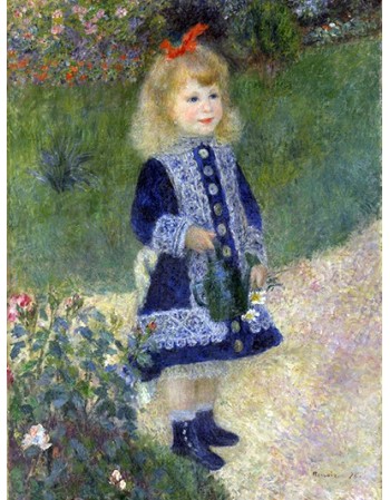 Reprodukcje obrazów A Girl with a Watering Can - Auguste Renoir