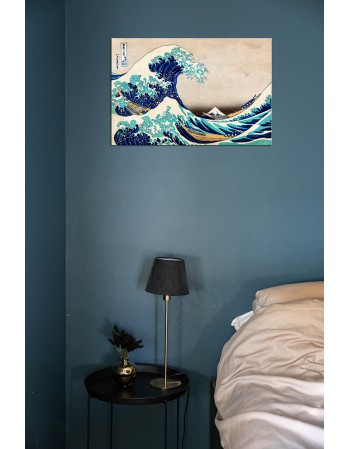 Reprodukcja obrazu The Great Wave off Kanagawa - Katsushika Hokusai - obraz