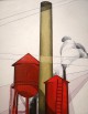 Reprodukcja obrazu Buildings – Charles Demuth - obraz